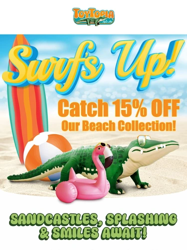 Toytopia Sale Announcement