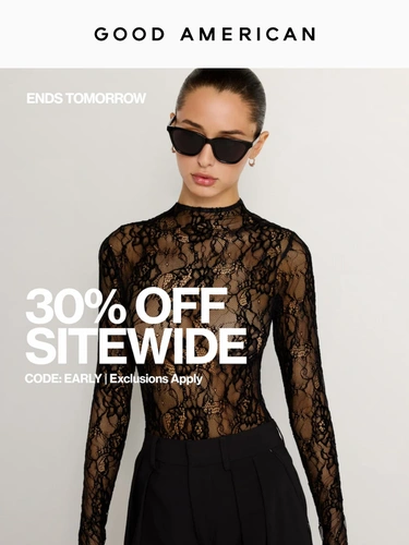 Good American Sale Announcement