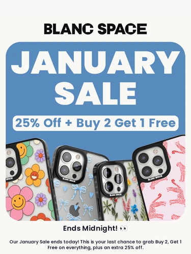 Blanc Space Sale Announcement