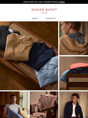 Derek Rose Holiday Campaign