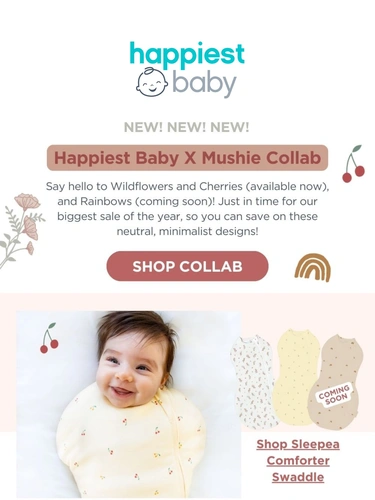 Happiest Baby Sale Announcement
