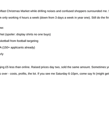 Shirt in a Box Newsletter