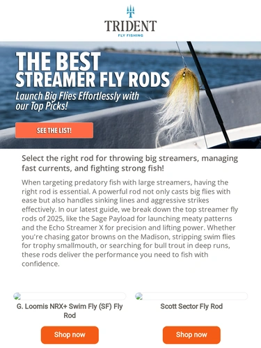 Trident Fly Fishing Newsletter
