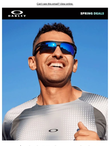 Oakley Sale Announcement