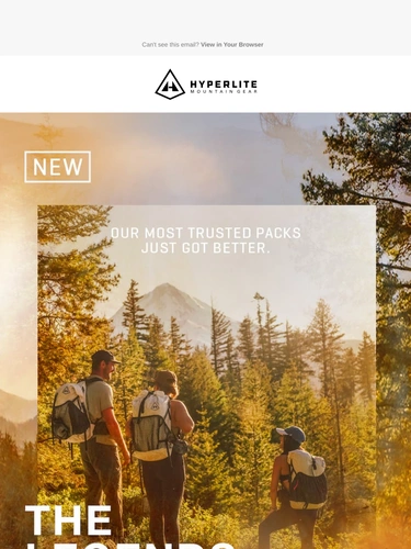 Hyperlite Mountain Gear Product Launch