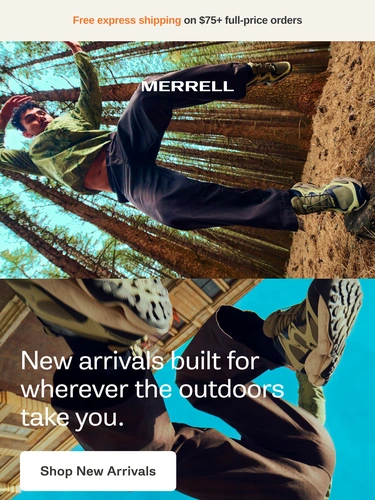 Merrell Sale Announcement