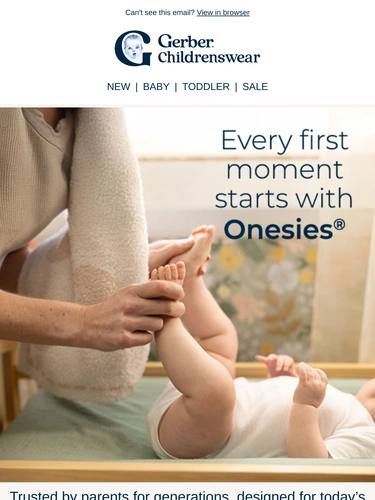 Gerber Childrenswear Welcome Series