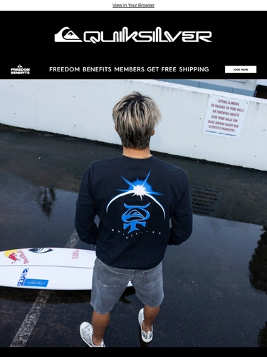 Quiksilver Sale Announcement