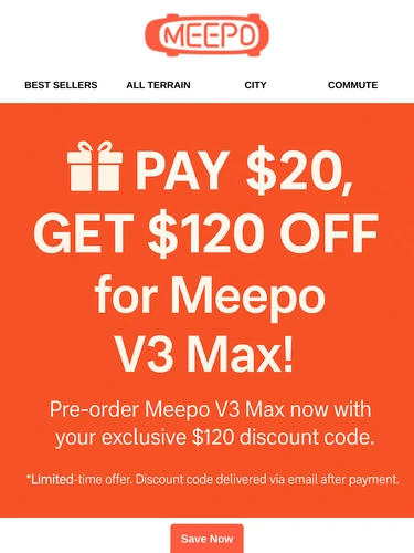 Meepo Board Sale Announcement