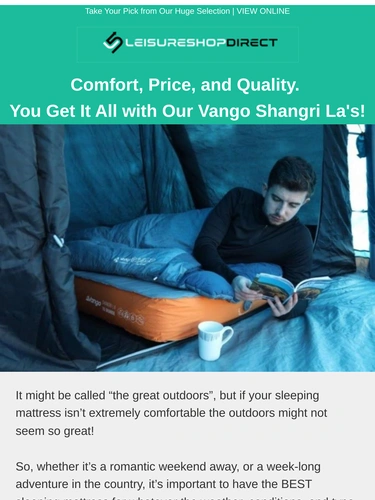 Leisureshopdirect Newsletter