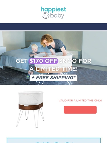 Happiest Baby Sale Announcement