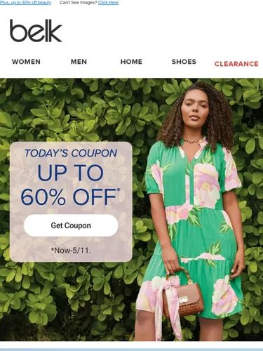 Belk Sale Announcement