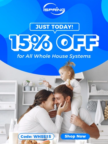 iSpring Water Systems Sale Announcement