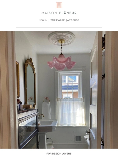 Maison Flaneur Sale Announcement