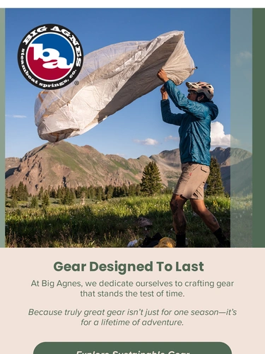 Big Agnes Newsletter