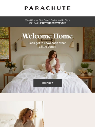 Parachute Home Welcome Series
