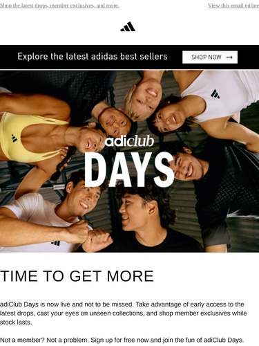Adidas Loyalty Program