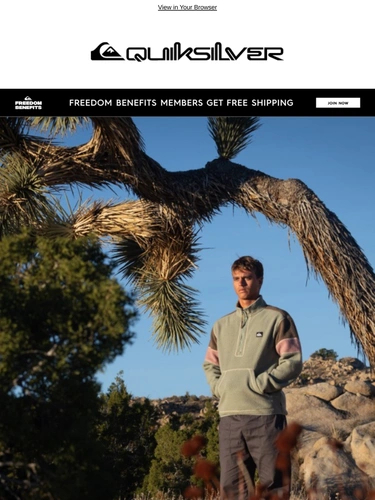 Quiksilver Sale Announcement