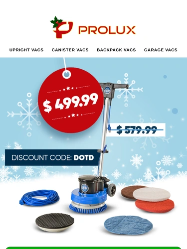 ProLux Cleaners Sale Announcement