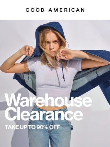 Good American Sale Announcement
