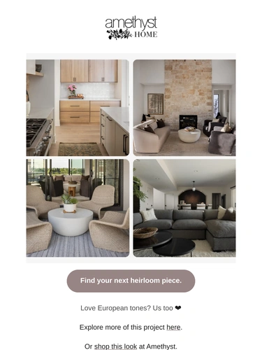 Amethyst Home Sale Announcement