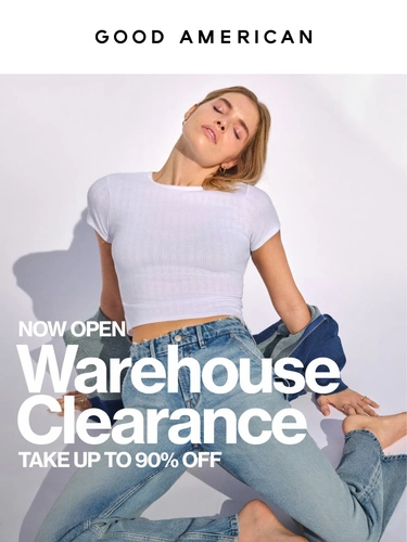 Good American Sale Announcement