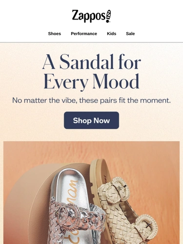Zappos Sale Announcement