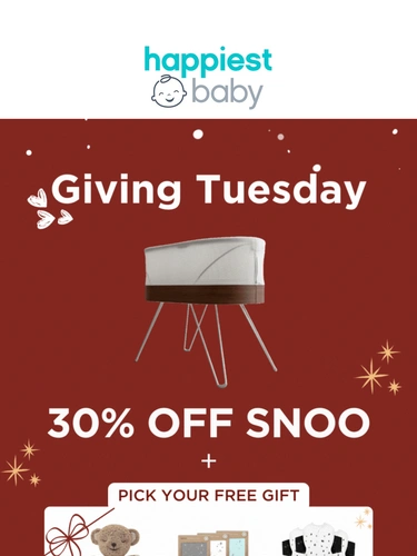 Happiest Baby Sale Announcement
