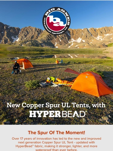 Big Agnes Product Launch