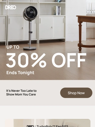 Dreo Sale Announcement