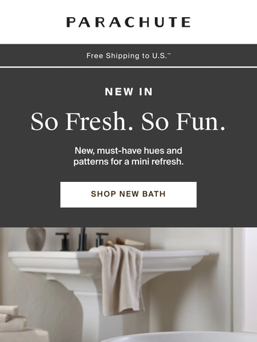 Parachute Home Sale Announcement