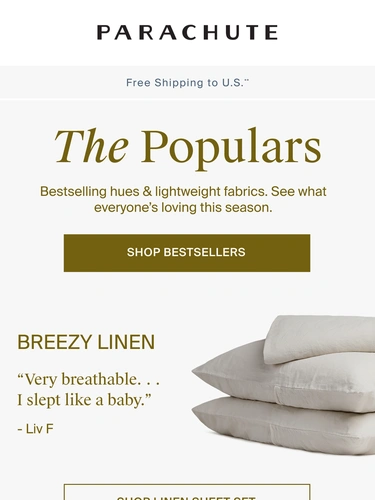 Parachute Home Newsletter