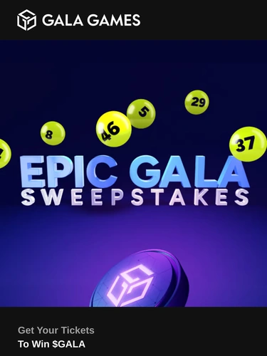 Gala Games Event Invitation