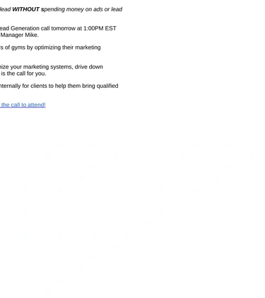 Gym Launch Event Invitation