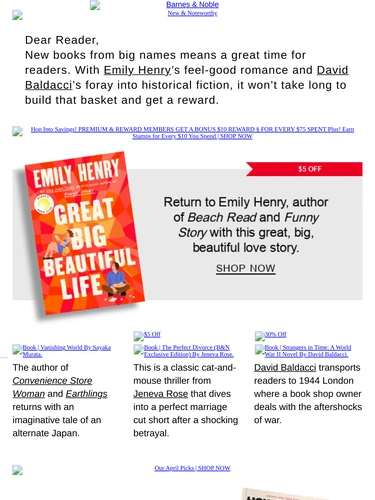 Barnes & Noble Sale Announcement