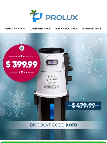 ProLux Cleaners Holiday Campaign