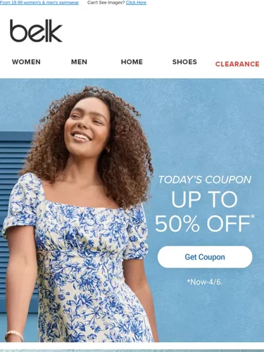 Belk Sale Announcement