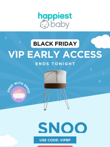 Happiest Baby Sale Announcement