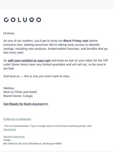 Colugo Newsletter