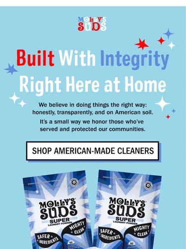 Molly's Suds Sale Announcement