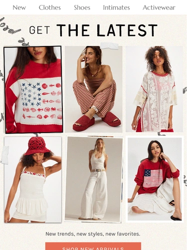 Free People Newsletter