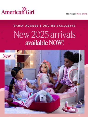 American Girl Sale Announcement