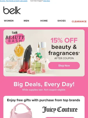 Belk Sale Announcement