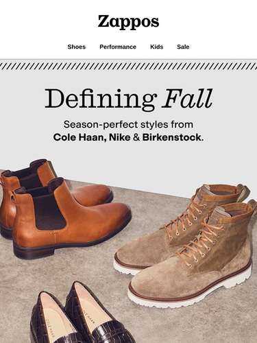 Zappos Sale Announcement