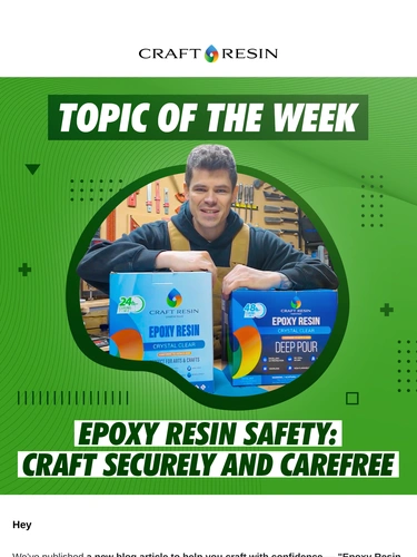 Craft Resin Sale Announcement