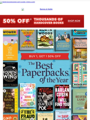 Barnes & Noble Sale Announcement