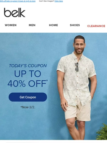 Belk Sale Announcement