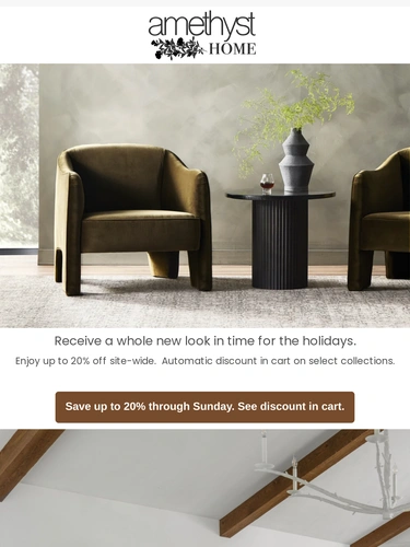 Amethyst Home Sale Announcement
