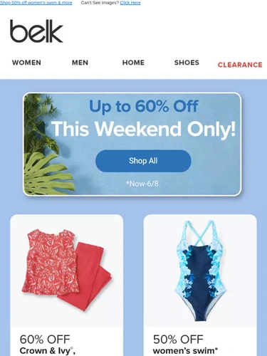 Belk Sale Announcement