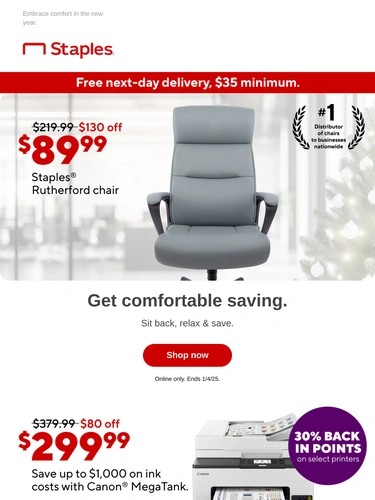 Staples Sale Announcement
